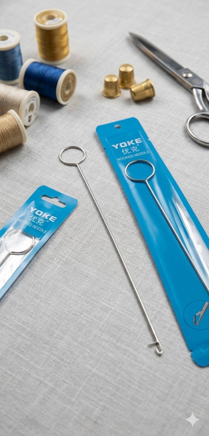 YOKE HOOKED NEEDLE